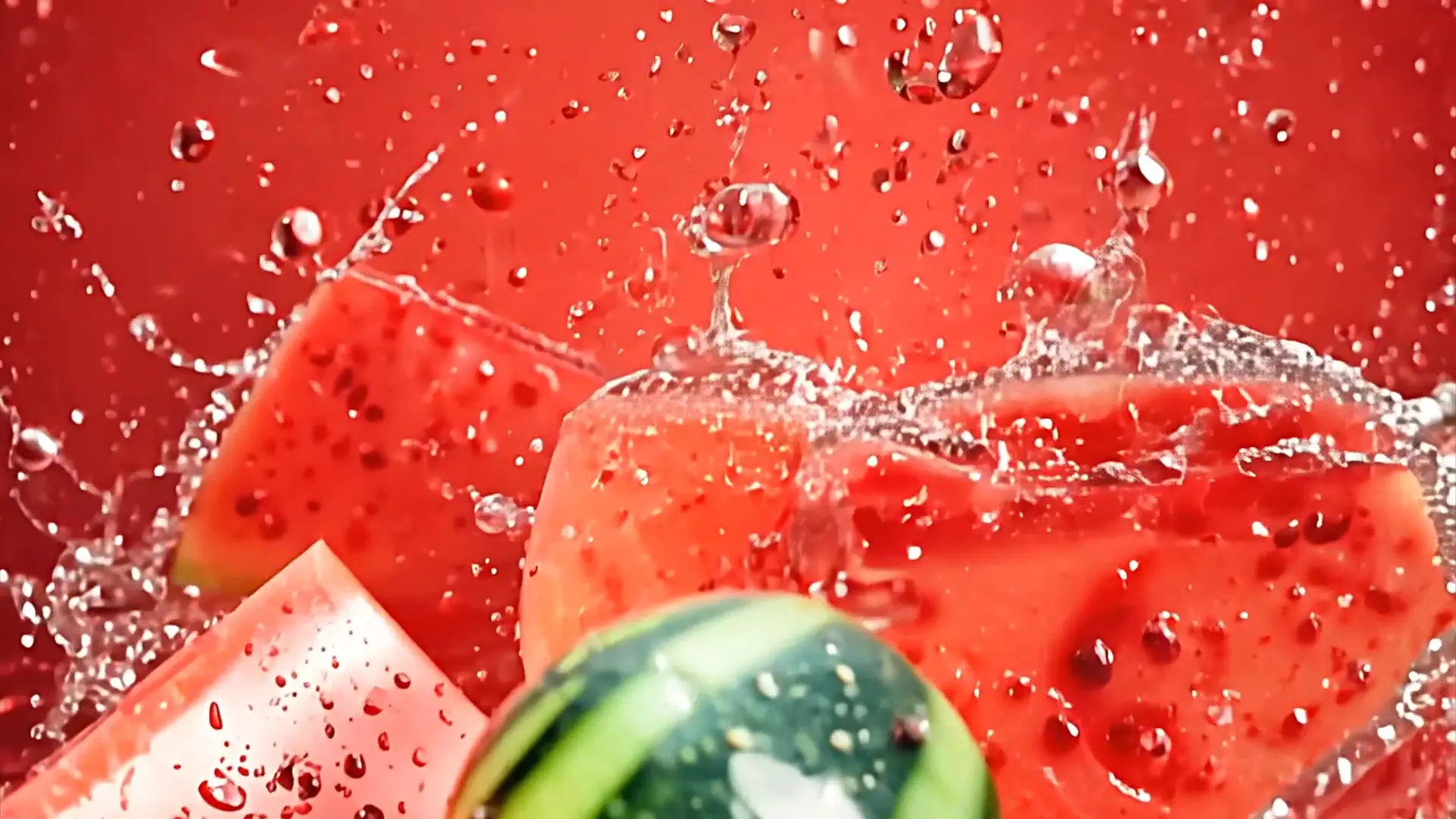 Vibrant Watermelon Burst Video Transition Creative Projects